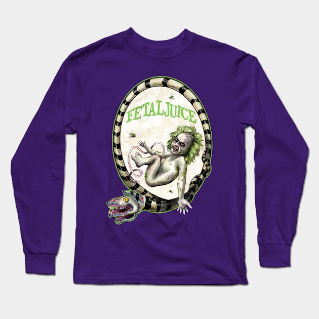 Fetaljuice Long Sleeve T-Shirt by natearts